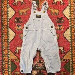 Baby Blue Vintage Corduroy Osh Gosh B’Gosh Overalls 24 months